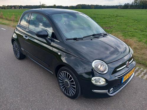 Fiat 500 Twinair Turbo 80pk 2015 Zwart Vol opties