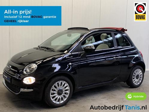 Fiat 500C 1.0 Hybrid Dolcevita LEDER-NAVI by CARPLAY-AIRCOE