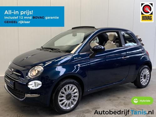 Fiat 500C 1.0 Hybrid Dolcevita LEDER-NAVI by CARPLAY-AIRCOE