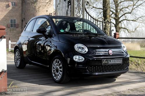 Fiat 500C 1.2 Lounge 2020 ZWART  Cabrio  Apple CarPlay  B