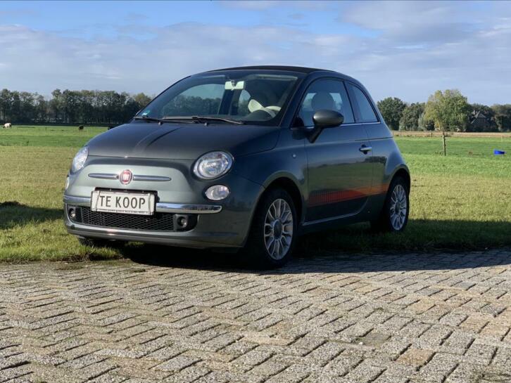 Fiat 500c 1.2 Lounge Cabrio GEEN 2e ZO MOOI