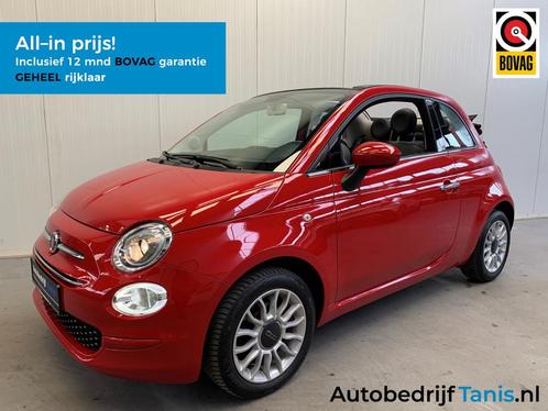 Fiat 500C 1.2 Lounge NAVI-LEDER-ECC-SPORT INT.-CABRIO-PDC