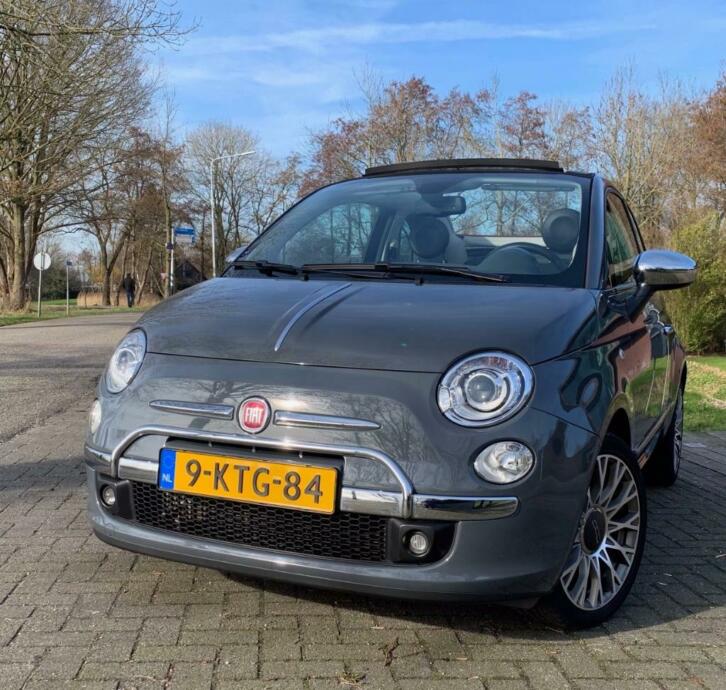 Fiat 500C Lounge TwinAir Turbo 85 2013 Grijs