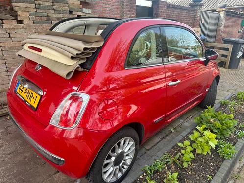 Fiat 500c semi- AUT 2011 Rood Cabriolet 1200 cc fiat 500