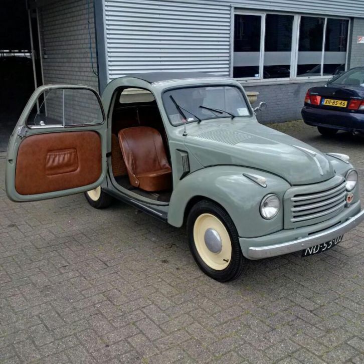 Fiat 500C Topolino 1954 Grijs 1ste eigenaar orgineel Nederla