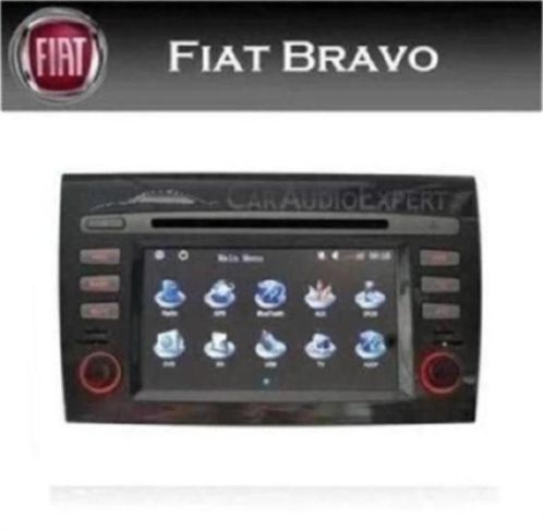 Fiat Bravo inbouwnavigatie bluetooth dvd usb ipod usb GPS