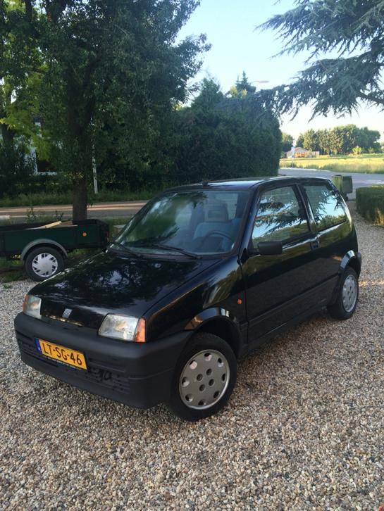 Fiat Cinquecento 0.9 1995 Zwart