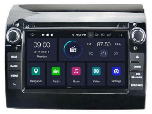 Fiat ducato navigatie dvd carkit android 9 usb dab 32 gb