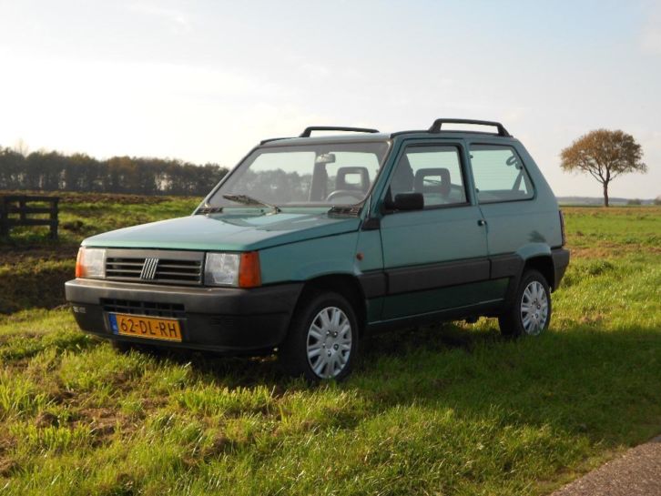 Fiat Panda 0.9 Hobby 1999 Groen, elekt. ramen, cv, 51511 km 