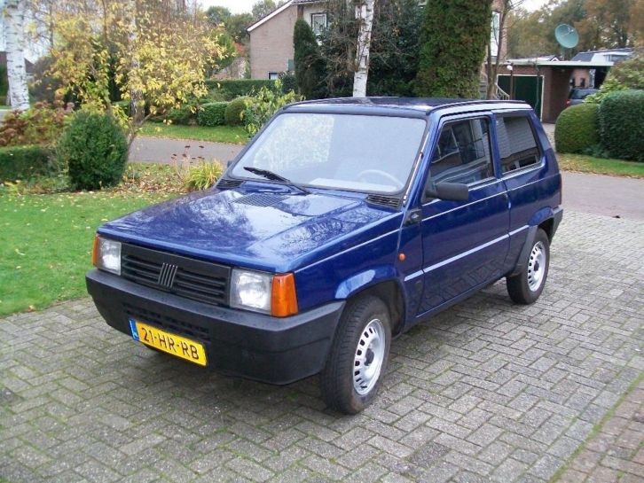 Fiat Panda 1.1. Bouwjaar 2001, blauw. Nieuwe APK.