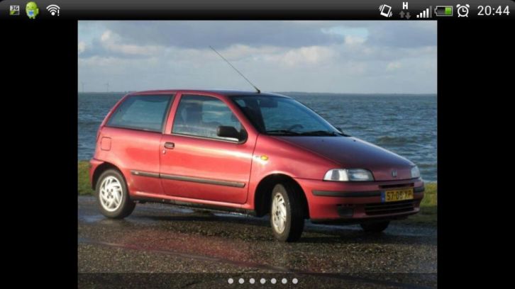 Fiat Punto 1.2 60 SX Fortuna P 1999 Rood in prijs verlaagd