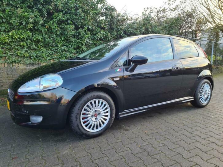 Fiat Punto 1.4 16V Turbo 3DR 2008 Zwart