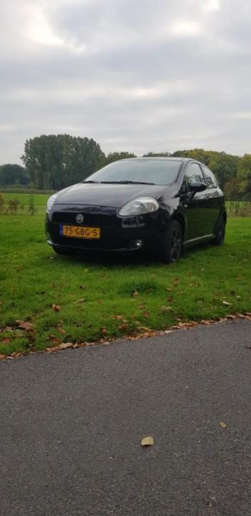 Fiat Punto 1.4 3DR 2008 Zwart (Nieuwe Distributieriem)