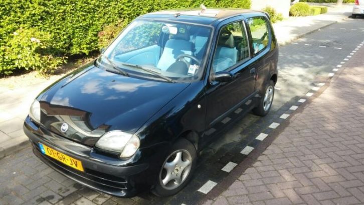 Fiat Seicento 1.1 2001 Zwart