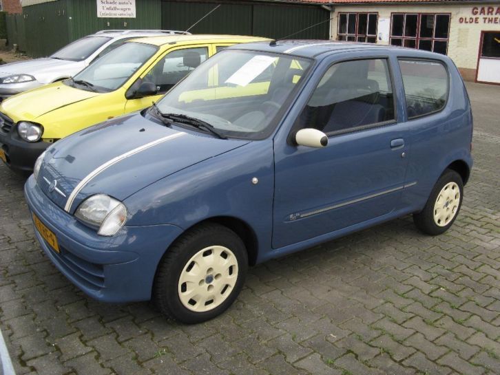 Fiat Seicento 1.1 2005 Blauw BJ 2005 NETJES INR MOG NW APK