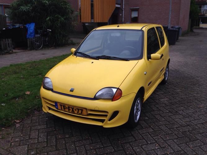 Fiat Seicento 1.1 Sporting 1998 Geel
