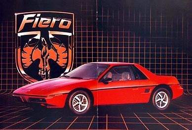 Fiero 1984-1988 (3 werkplaatshandboeken )