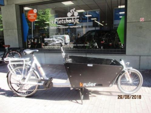 Fietshokje Raaks Kruier elektrische bakfiets 7v  NIEUW