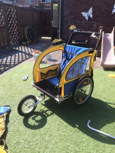 Fietskar voor twee kinderen 