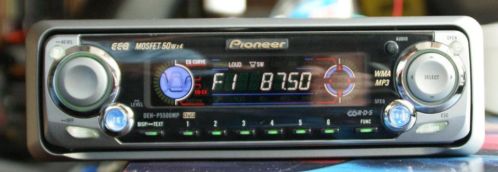  fijne uitgebriede pioneer auto radio cd mp3 met iso 200watt