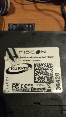 Fiscon 36429 Kufatec Bluetooth handsfree versie VAG