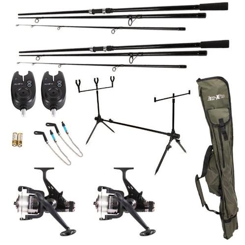 FISH-XPRO Karperset - Carpset Pro Improve Set - 2-Rod -