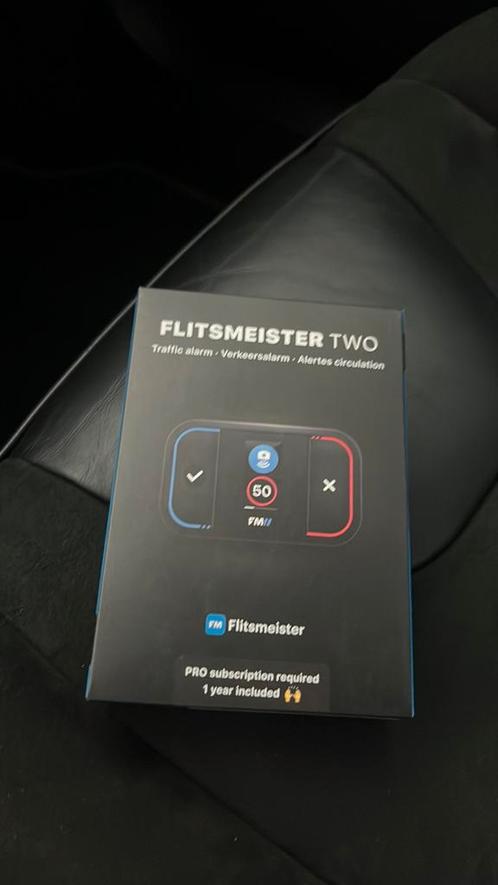 Flitsmeister two met 1 jaar abonnement ongeopend 65 euro