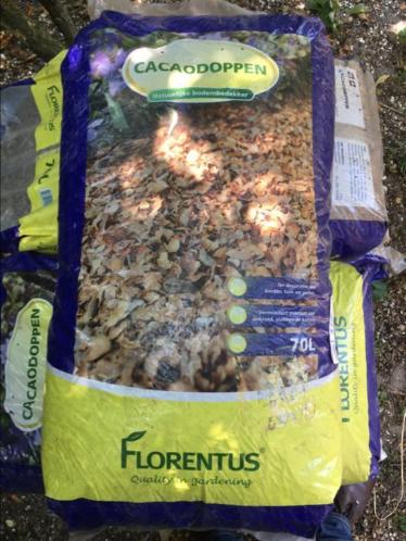 Florentus cacaodoppen 4 zakken van 70 liter