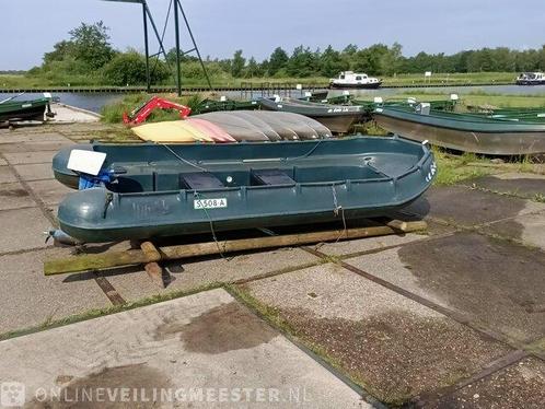 Fluisterboot Familyboot Whaly, 435 met buitenboord elektr