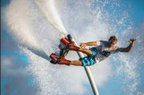 Flyboarden op een schitterende locatie Aquabest Eindhoven.