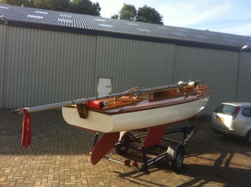 Flytour 6.40 open zeilboot, Alu mast, zgan zeilen, trailer
