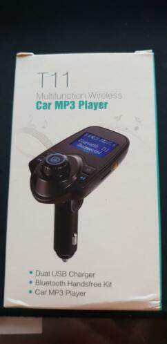 FM Bluetooth Transmitter USB Opladen Muziek Handsfree AUX