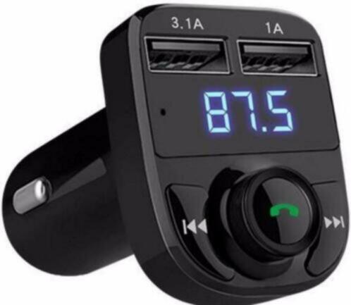 fm transmitter bluetooth carkit 4.1 hybrit Fast charger 3.1A