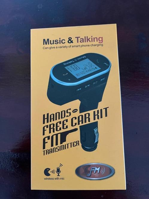FM Transmitter HandsFree Car kit Music amp Talking Hands Free