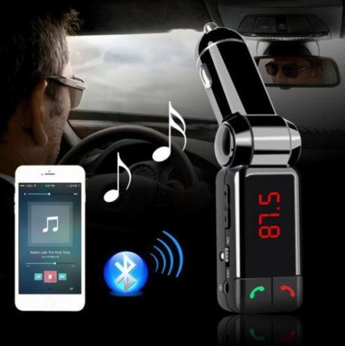 FM Transmitter met Bluetooth Hands Free mp3 playercar-kit