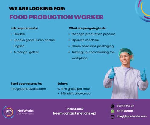 Food production worker