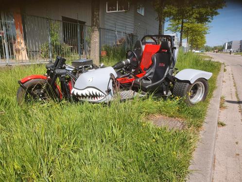 Ford 150 trike unieke hotrod custom made quad stoer show car