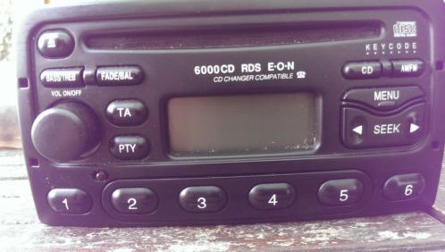 Ford 6000 CD RDS E-O-N incl code