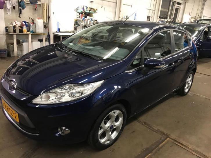 Ford Fiesta 1.4 71KW 5DR 2011 Blauw