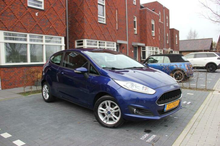 Ford Fiesta EcoBoost 101PK 3 deurs 2016 Blauw