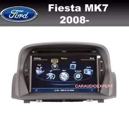 Ford Fiesta MK7 inbouwnavigatie DVD usb GPS Bluetooth carkit