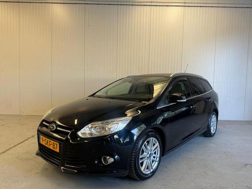 Ford Focus 1.6 Tdci 77KW Wagon 2013 Zwart Full options