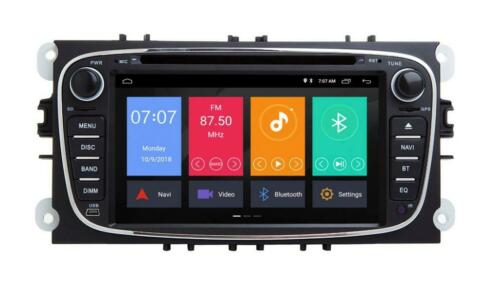 Ford Focus Android 10 Navigatie DAB Radio CarPlay Bluetooth