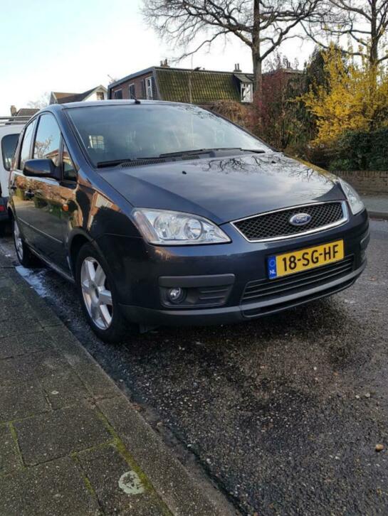 Ford Focus C-MAX 1.6 74KW 2006 Grijs AIRCO, NAVIGATIE, 