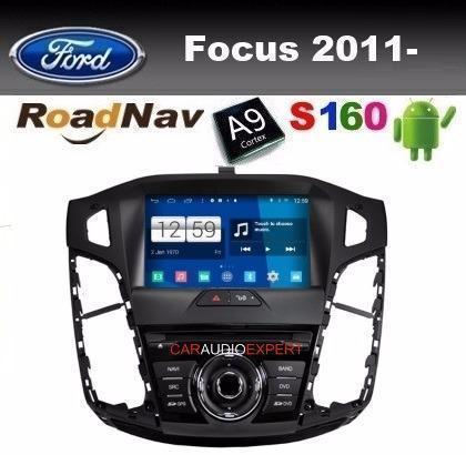 Ford Focus mk3 navigatie carkit gps S160 wifi android 4.4 hd