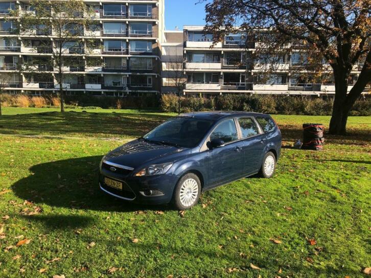 Ford Focus wagon titanium 1,6 climate contr, trekhaak, navi