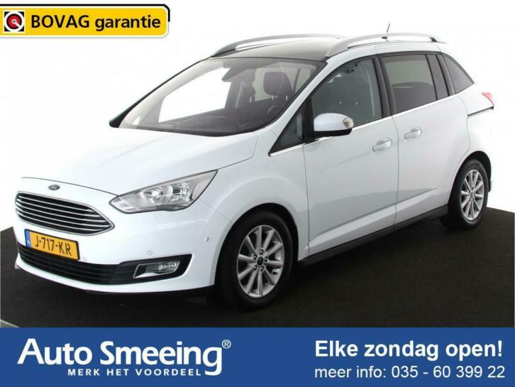 Ford Grand C-Max 1.5 Titanium 6 Persoons Automaat  Panorama