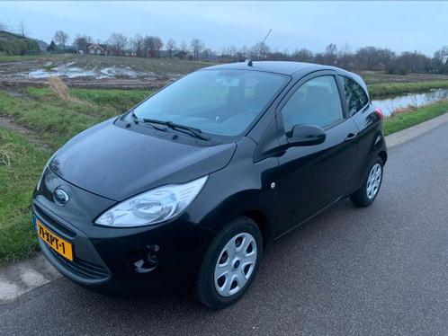 Ford KA 1.2 69pk 2012 Zwart Apk juli 2023 Airco