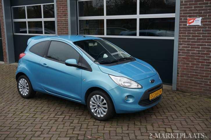 Ford Ka 1.2i Titanium, Airco, Garantie (prijs is all incl.)