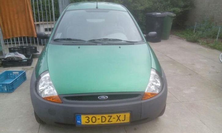 Ford KA 1.3 I 37KW 2000 Groen met nieuwe apk